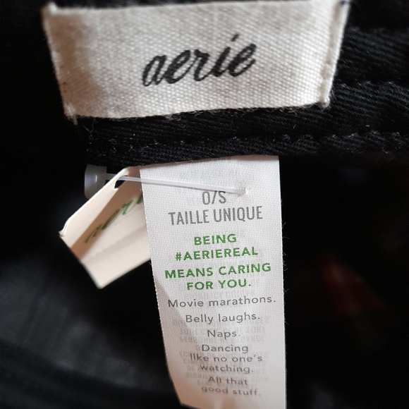 ● Aerie | Flannel Baseball Hat - Picture 10 of 14